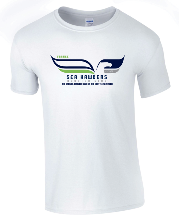 T-shirt blanc Seahawkers France