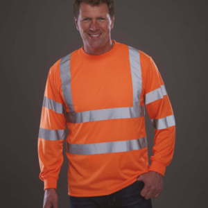 T-shirt haute visibilité manches longues
