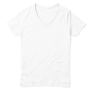 Hanes Ladies V‑Neck Nano‑T