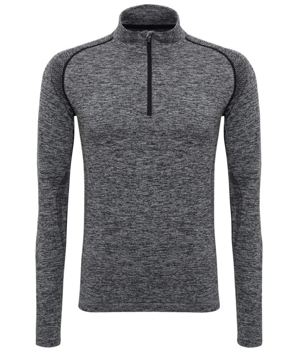 Haut zippé performance multi-sport sans coutures – Image 2