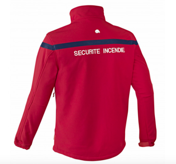 Veste Softshell Sécu-One sécurité incendie – Image 2