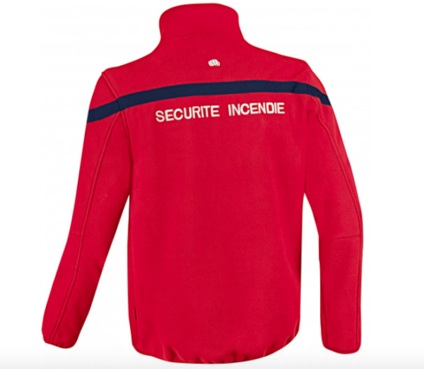 Blouson polaire Sécu-One sécurité incendie – Image 2