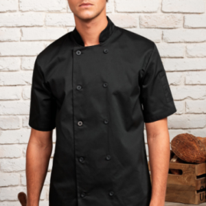 Veste de cuisine manches courtes