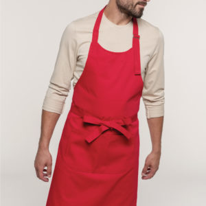 Tablier coton avec poche
