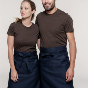 Tablier coton long