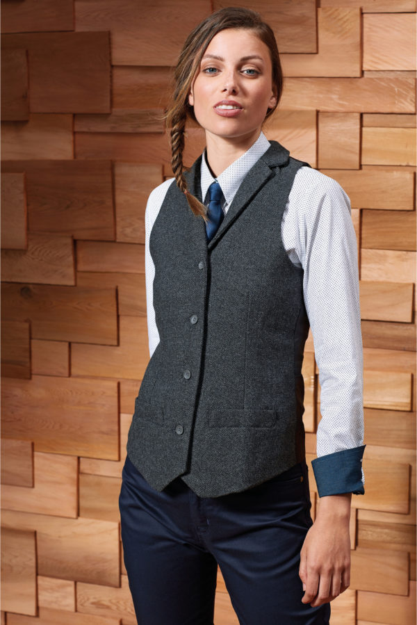 Gilet chevrons femme