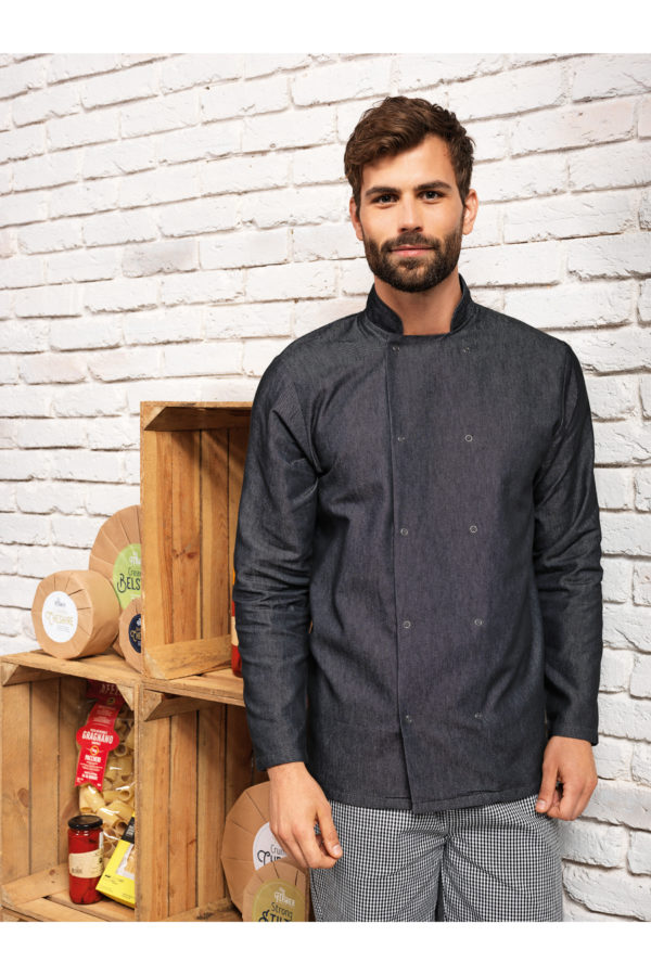 Veste Denim chef cuisinier